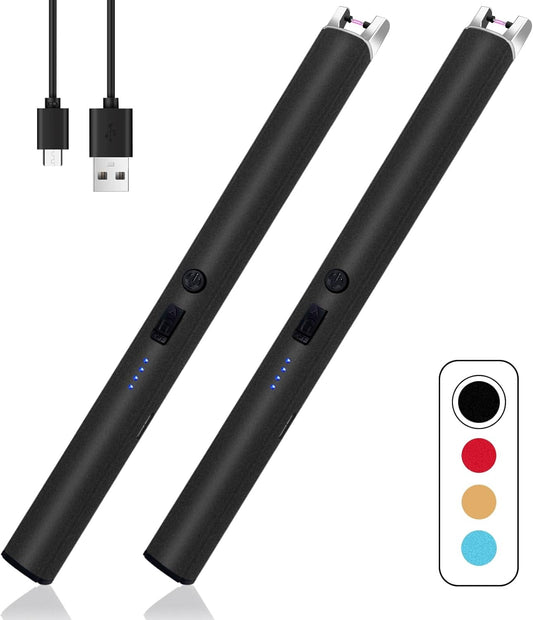 Flameless Electric Lighter - USB Rechargable (Pack of 2)