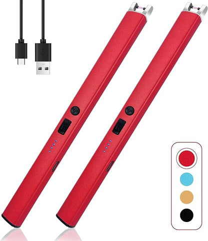 Flameless Electric Lighter - USB Rechargable (Pack of 2)